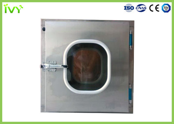 Scatola di passaggio di acciaio inossidabile 304 per stanza pulita ISO9001 su misura