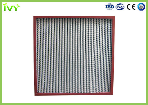 Thermostable Hepa Dust Filter , Custom Hepa Filter Large Air Flow 320×320×220mm