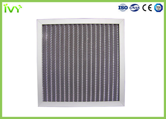 Filtro primario dal pannello di porosità di filtro dell'aria 5um della maglia metallica per il sistema di ventilazione